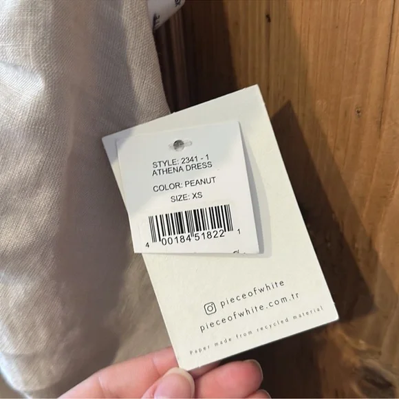Piece of White Athena Dress